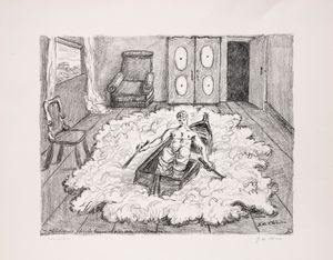 Giorgio de Chirico - Ebdomero fece in barca il giro della sua stanza