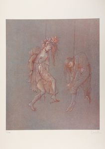 Leonor Fini - Due figure