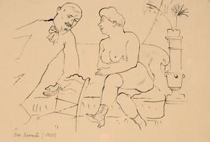 George Grosz - Der Besush