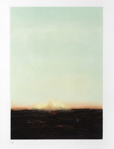 Piero Guccione - Dopo il tramonto