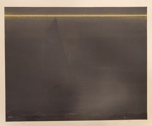 Piero Guccione - Omaggio a Friedrich omaggio notturno