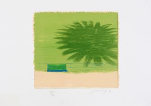 Piero Guccione - L'ombra della Palma