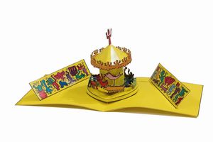 Keith Haring - LUNA LUNA KARUSSEL, A POETIC EXTRAVAGANZA, POP UP 3D