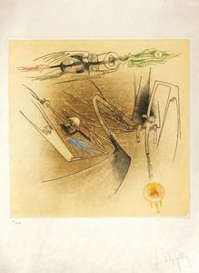 Wifredo Lam : Apostroph Apocalypse  - Asta Grafica Internazionale e Multipli d'Autore - Associazione Nazionale - Case d'Asta italiane