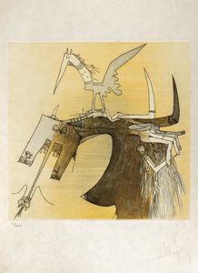 Wifredo Lam : Apostroph Apocalypse  - Asta Grafica Internazionale e Multipli d'Autore - Associazione Nazionale - Case d'Asta italiane