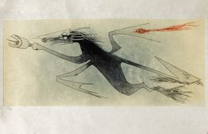 Wifredo Lam : Apostroph Apocalypse  - Asta Grafica Internazionale e Multipli d'Autore - Associazione Nazionale - Case d'Asta italiane