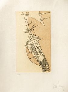 Wifredo Lam : Apostroph Apocalypse  - Asta Grafica Internazionale e Multipli d'Autore - Associazione Nazionale - Case d'Asta italiane
