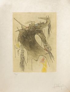 Wifredo Lam : Apostroph Apocalypse  - Asta Grafica Internazionale e Multipli d'Autore - Associazione Nazionale - Case d'Asta italiane
