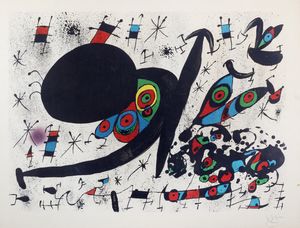 Joan Mirò - Homenatge a Joan Prats, Tav. 12