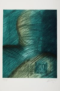 Igor Mitoraj - Angelo fasciato verde