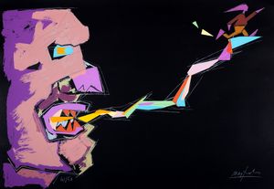 Ugo Nespolo - Composizione