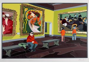 Ugo Nespolo - Visita al Museo