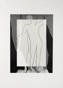 Giulio Paolini : Ritratto dell'artista come modello  - Asta Grafica Internazionale e Multipli d'Autore - Associazione Nazionale - Case d'Asta italiane