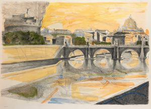 Ugo Attardi - Roma andalusa