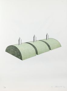 MAURO STACCIOLI : 2 fogli  - Asta Grafica Internazionale e Multipli d'Autore - Associazione Nazionale - Case d'Asta italiane