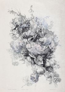 Renzo Vespignani - Composizione floreale