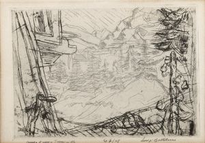 Luigi Bartolini - Campo di neve a Terminillo