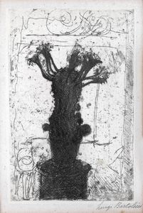 Luigi Bartolini - Pianta grassa fiorita