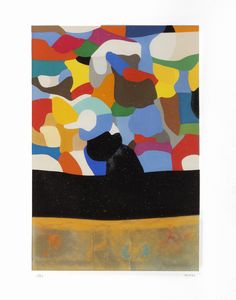 Alberto Burri : Trittico D  - Asta Grafica Internazionale e Multipli d'Autore - Associazione Nazionale - Case d'Asta italiane