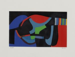 Alberto Burri - Serigrafia