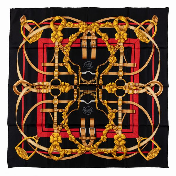 Hermès : Foulard Grand Mange  - Asta Luxury Fashion - Associazione Nazionale - Case d'Asta italiane