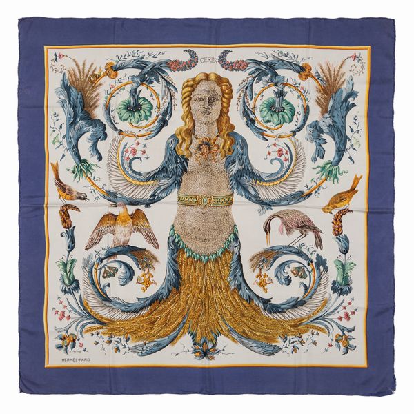 Hermès : Foulard Crs  - Asta Luxury Fashion - Associazione Nazionale - Case d'Asta italiane