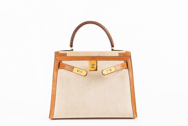 Hermès : Borsa Kelly Sellier cm 28  - Asta Luxury Fashion - Associazione Nazionale - Case d'Asta italiane
