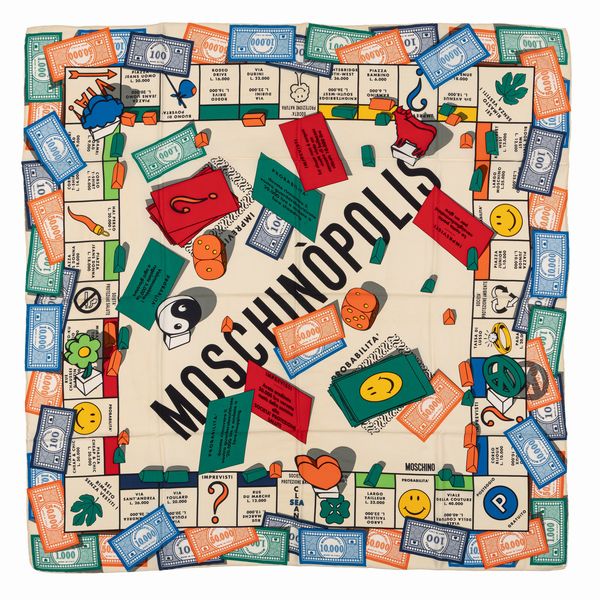 Moschino : Foulard  - Asta Luxury Fashion - Associazione Nazionale - Case d'Asta italiane