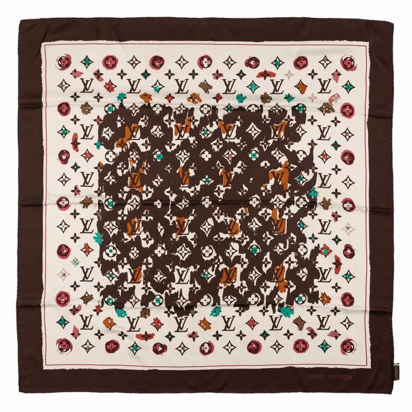 Louis Vuitton : Lotto di due foulard  - Asta Luxury Fashion - Associazione Nazionale - Case d'Asta italiane