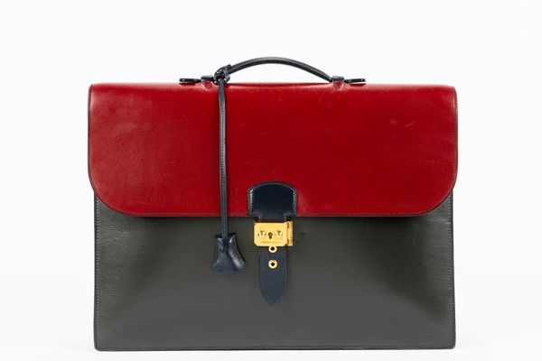 Hermès : Cartella Depeche cm 40  - Asta Luxury Fashion - Associazione Nazionale - Case d'Asta italiane