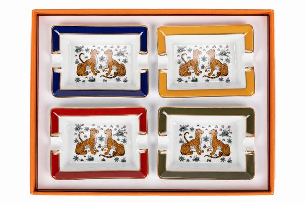 Hermès : Quattro piccoli portacenere  - Asta Luxury Fashion - Associazione Nazionale - Case d'Asta italiane