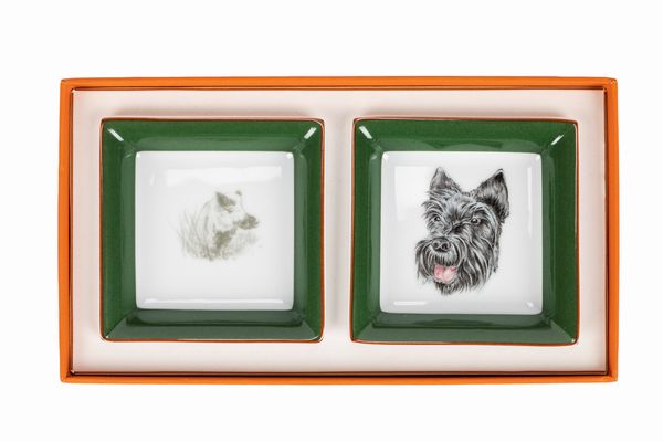 Hermès : Due piccoli portacenere  - Asta Luxury Fashion - Associazione Nazionale - Case d'Asta italiane