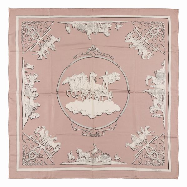 Hermès : Foulard Phaeton  - Asta Luxury Fashion - Associazione Nazionale - Case d'Asta italiane