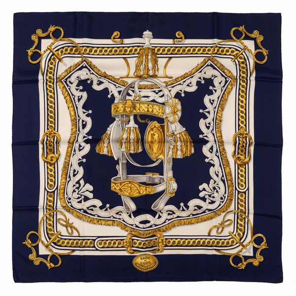 Hermès : Foulard Bride de Cour  - Asta Luxury Fashion - Associazione Nazionale - Case d'Asta italiane