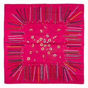Hermès - Foulard A vos Crayons