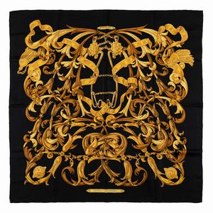 Hermès - Foulard Le Mors  la Contable