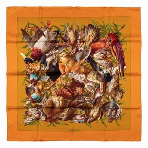 Hermès - Foulard Gibiers