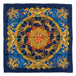 Hermès - Foulard Luna Park