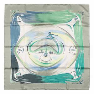 Hermès - Foulard Smiles in Third Millenary