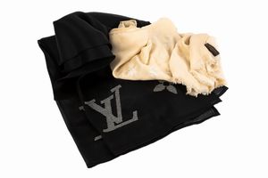 Louis Vuitton - Lotto composto da due stole