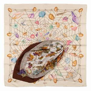 GUCCI - Lotto di due foulard