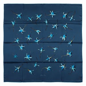 Hermès - Foulard Fleurs de Fuchsia