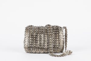 Paco Rabanne - Borsa con tessere traforate