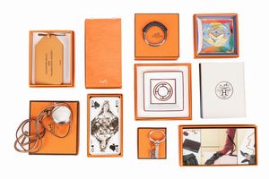 Hermès - Lotto composto da dieci accessori