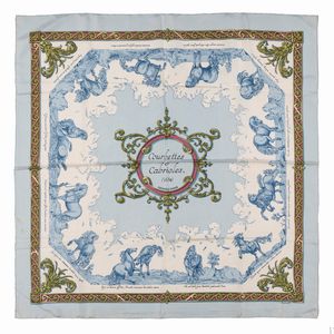 Hermès - Foulard Courbettes et Cabrioles