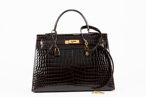 Hermès - Borsa Kelly Sellier cm 35