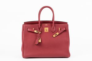 Hermès : Borsa Birkin cm 35  - Asta Luxury Fashion - Associazione Nazionale - Case d'Asta italiane