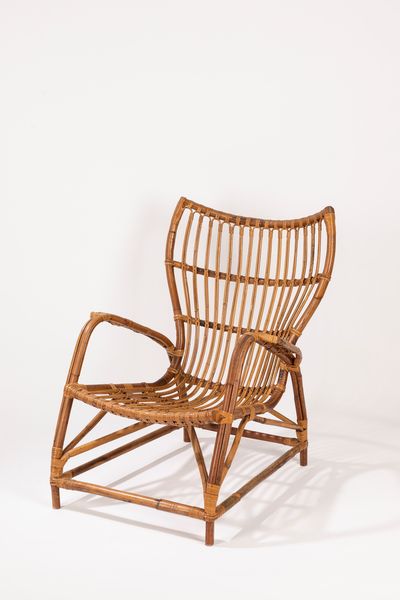 MANIFATTURA ITALIANA : Lounge chair  - Asta Design e Arti Decorative - Associazione Nazionale - Case d'Asta italiane