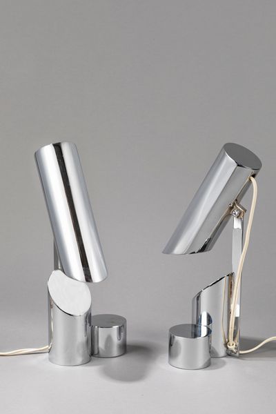 GOFFREDO REGGIANI : Due lampade da tavolo  - Asta Design e Arti Decorative - Associazione Nazionale - Case d'Asta italiane