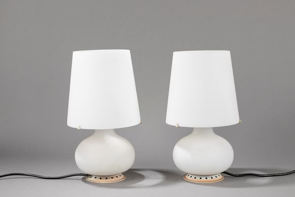 MAX INGRAND : Due lampade da tavolo  - Asta Design e Arti Decorative - Associazione Nazionale - Case d'Asta italiane